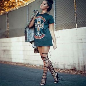 Sexy Tie Up Heels Size 8